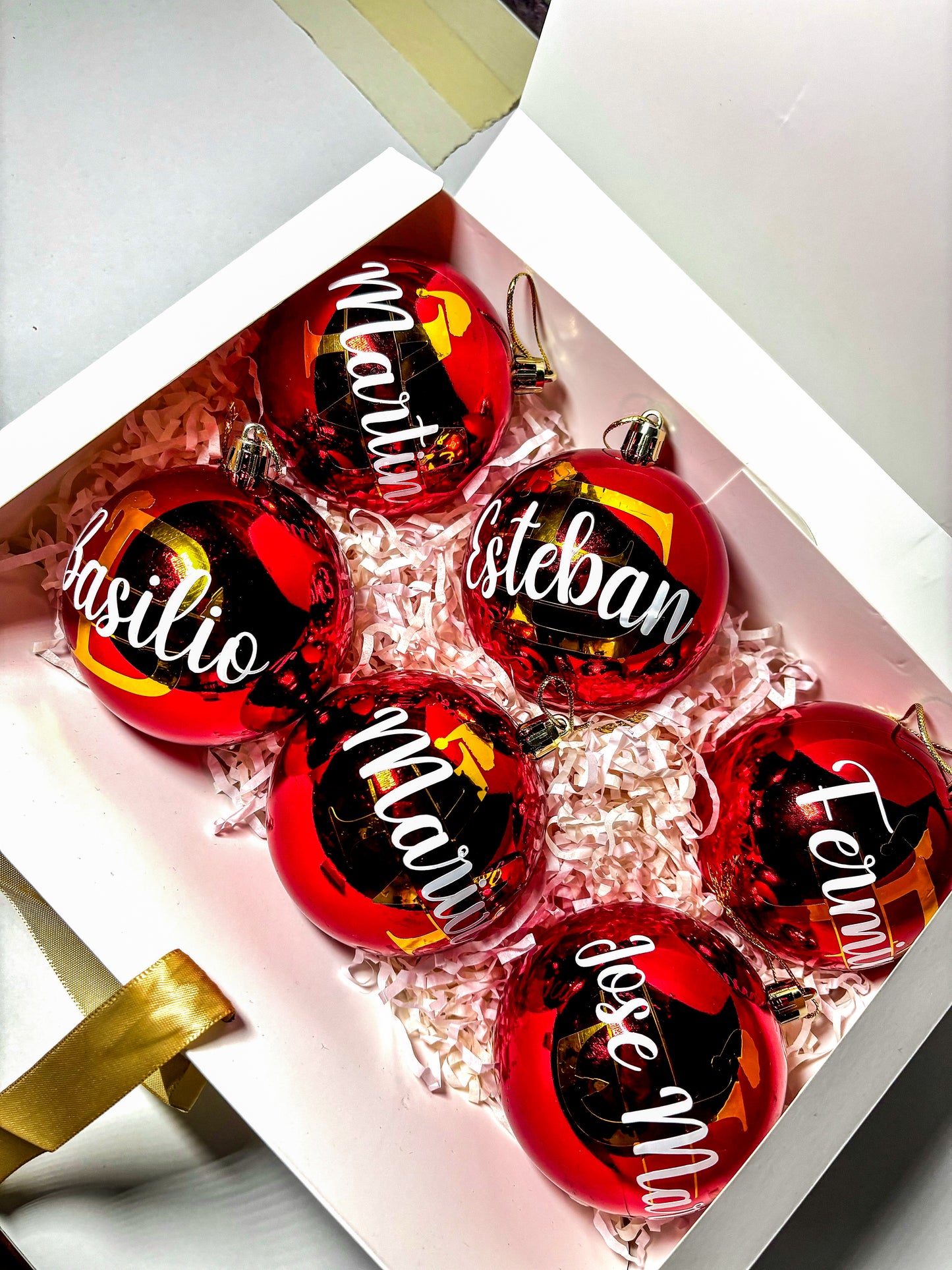 Esferas personalizadas navideƱas