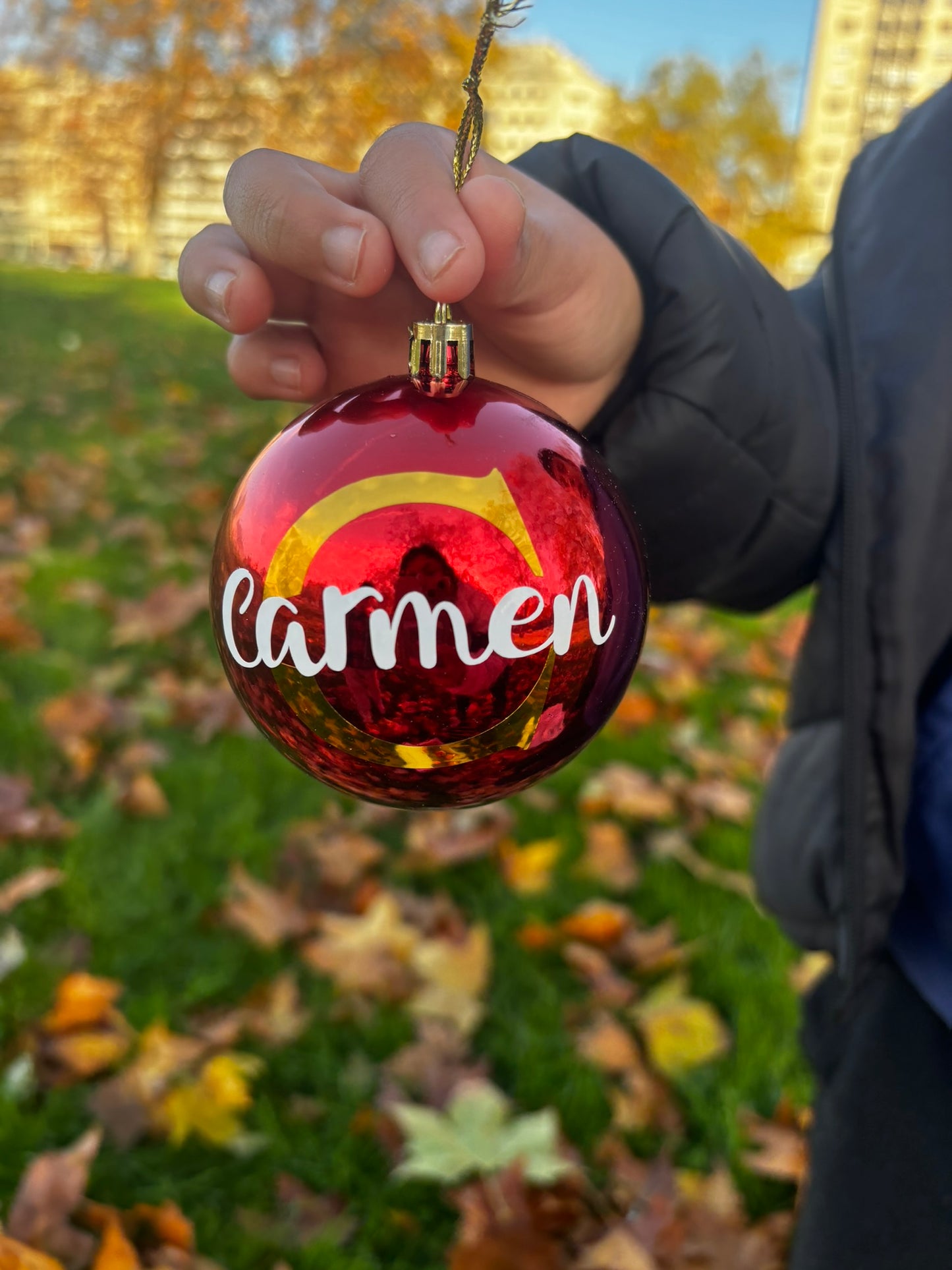 Esferas personalizadas navideƱas
